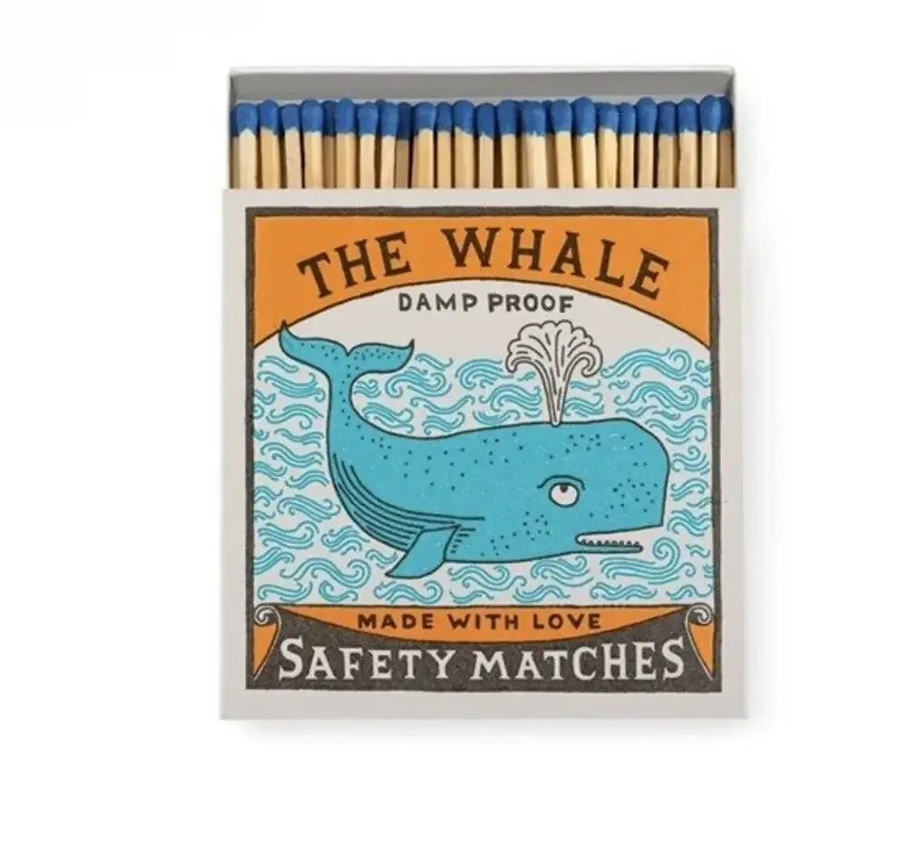 ARCHIVIST GALLERY THE WHALE MATCH BOX Matches NEW Sealed